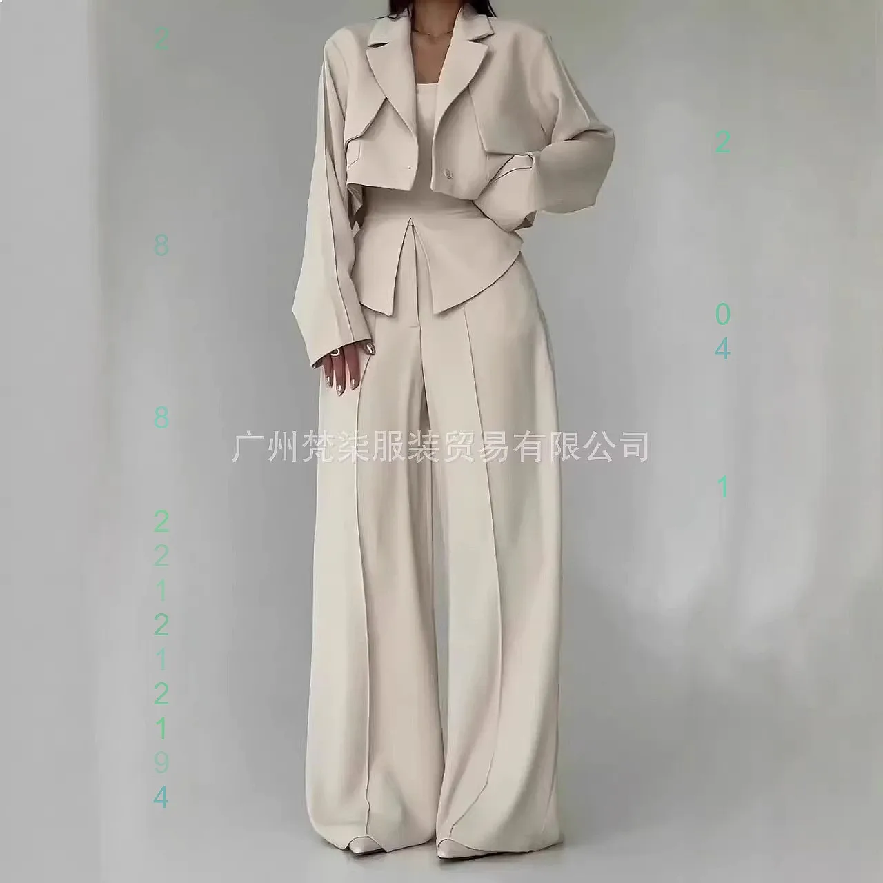 Fashion Blazer Vest Wide Leg Pants Matching Set Women Suits Jumpsuit Playsuit Evening Dress
Fashion Blazer Vest Wide Leg Pants Matching Set Women Suits Jumpsuit Playsuit Evening Dress