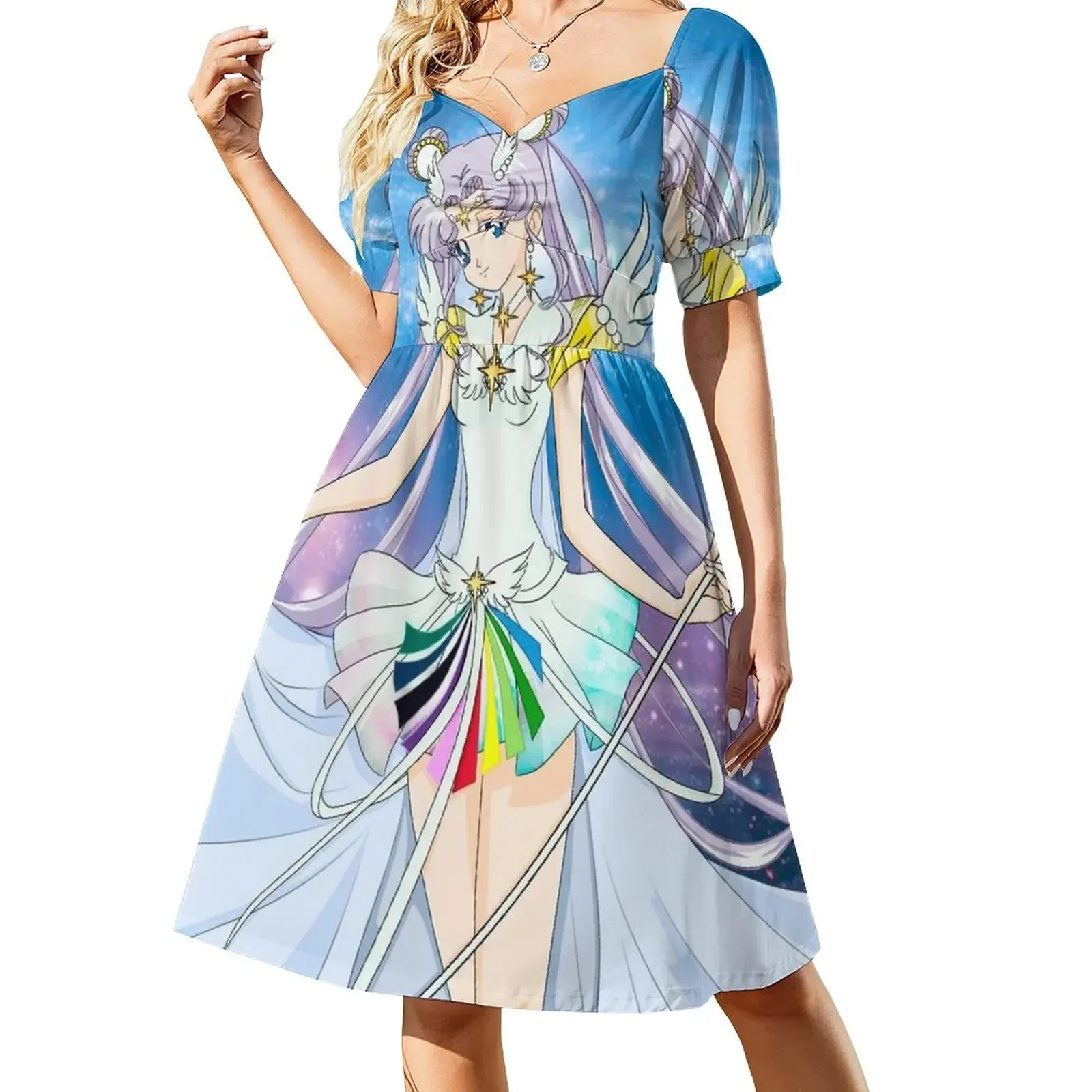 Sailor cosmos Short-Sleeved Dress Dresses for wedding party party dresses women Woman clothes
Sailor cosmos Short-Sleeved Dress Dresses for wedding party party dresses women Woman clothes