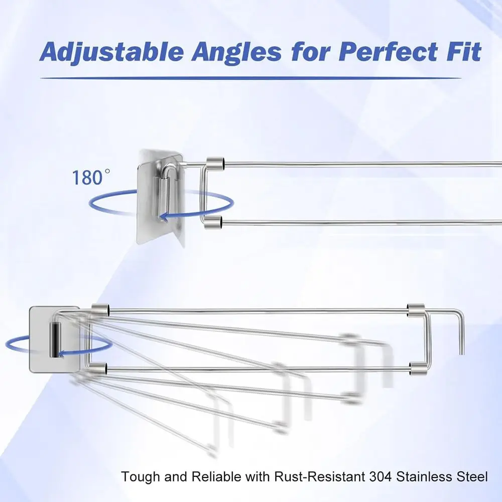 Stainless Steel Rv Refrigerator Tension Rods Camper Accessories Adjustable RV Secure Bars Universal Corner Storage Bar
Stainless Steel Rv Refrigerator Tension Rods Camper Accessories Adjustable RV Secure Bars Universal Corner Storage Bar