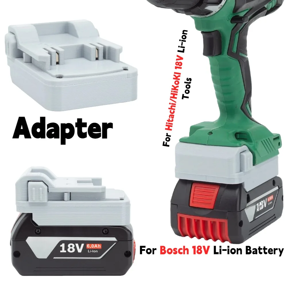 Адаптер для литий-ионного аккумулятора Bosch BAT609/610G/611/612/613/614/615/618 18 В для электродрели HITACHI/Hikoki Tools 18 В (только адаптер)
Адаптер для литий-ионного аккумулятора Bosch BAT609/610G/611/612/613/614/615/618 18 В для электродрели HITACHI/Hikoki Tools 18 В (только адаптер)
