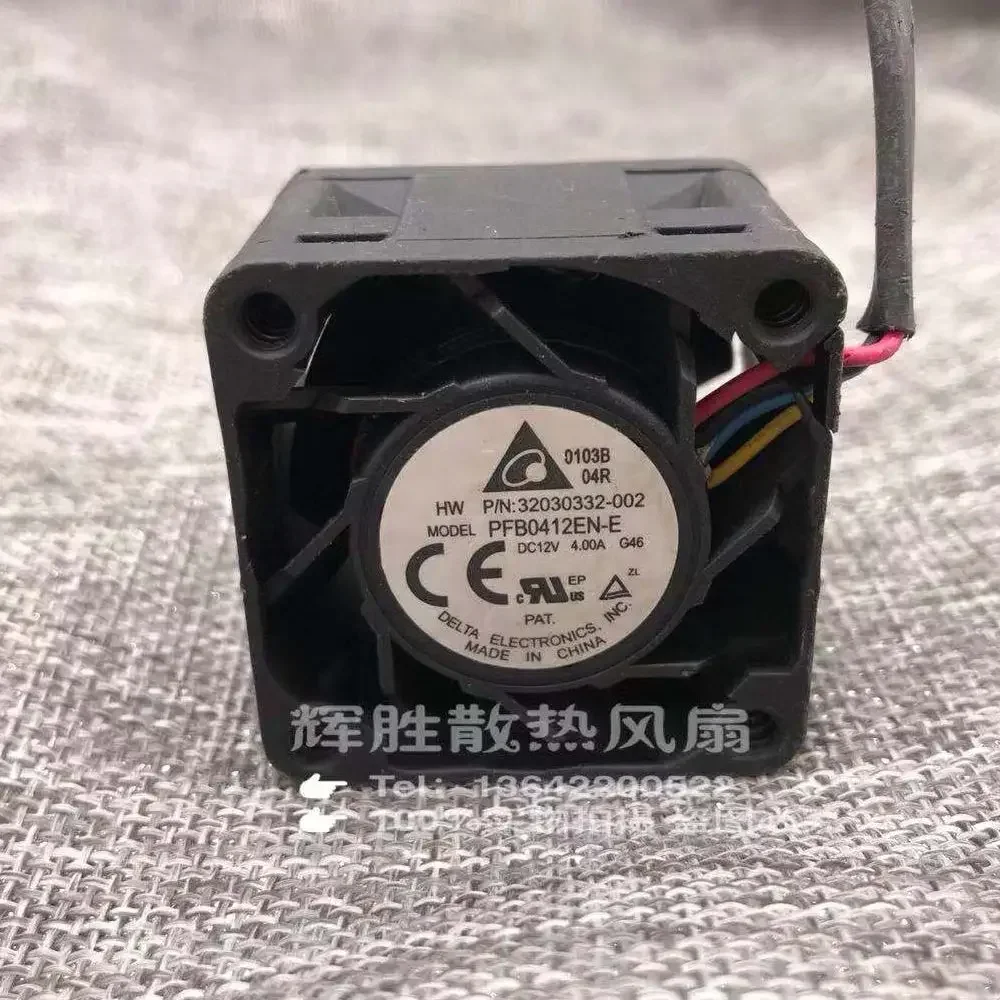 Вентилятор-охладитель Delta pfb0412en-e 4028 40X40X28MM 4CM 40MM DC12 4A
Вентилятор-охладитель Delta pfb0412en-e 4028 40X40X28MM 4CM 40MM DC12 4A