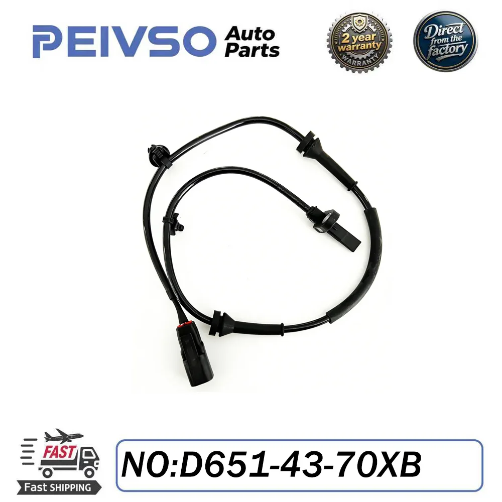 D651-43-70XB D6514370XB Front Left/Right New High Quality ABS Wheel Speed Sensor For Mazda 2 2008- Car Acessories
D651-43-70XB D6514370XB Front Left/Right New High Quality ABS Wheel Speed Sensor For Mazda 2 2008- Car Acessories