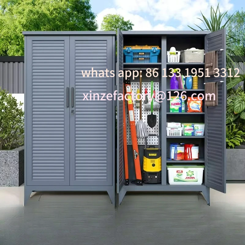 Customizable Outdoor Garden Tool Locker Waterproof Sunscreen Fishing Tackle Storage Cabinet
Customizable Outdoor Garden Tool Locker Waterproof Sunscreen Fishing Tackle Storage Cabinet