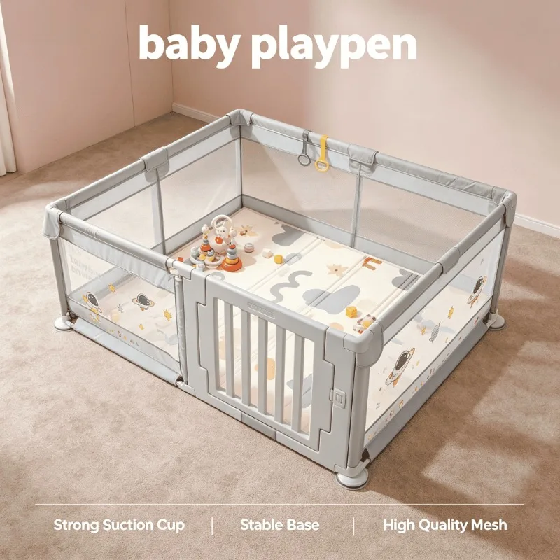 Non Toxic Easy Assembly Adjustable Expandable Indoor Outdoor Safety Gate Fence Baby Playpen Baby Playpen Play Yard Toddler
Non Toxic Easy Assembly Adjustable Expandable Indoor Outdoor Safety Gate Fence Baby Playpen Baby Playpen Play Yard Toddler