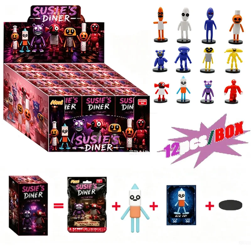 Popular and Popular Susie's Restaurant Games Blind Box Toys Abstract Figurines Decorative Ornaments Gifts
Popular and Popular Susie's Restaurant Games Blind Box Toys Abstract Figurines Decorative Ornaments Gifts