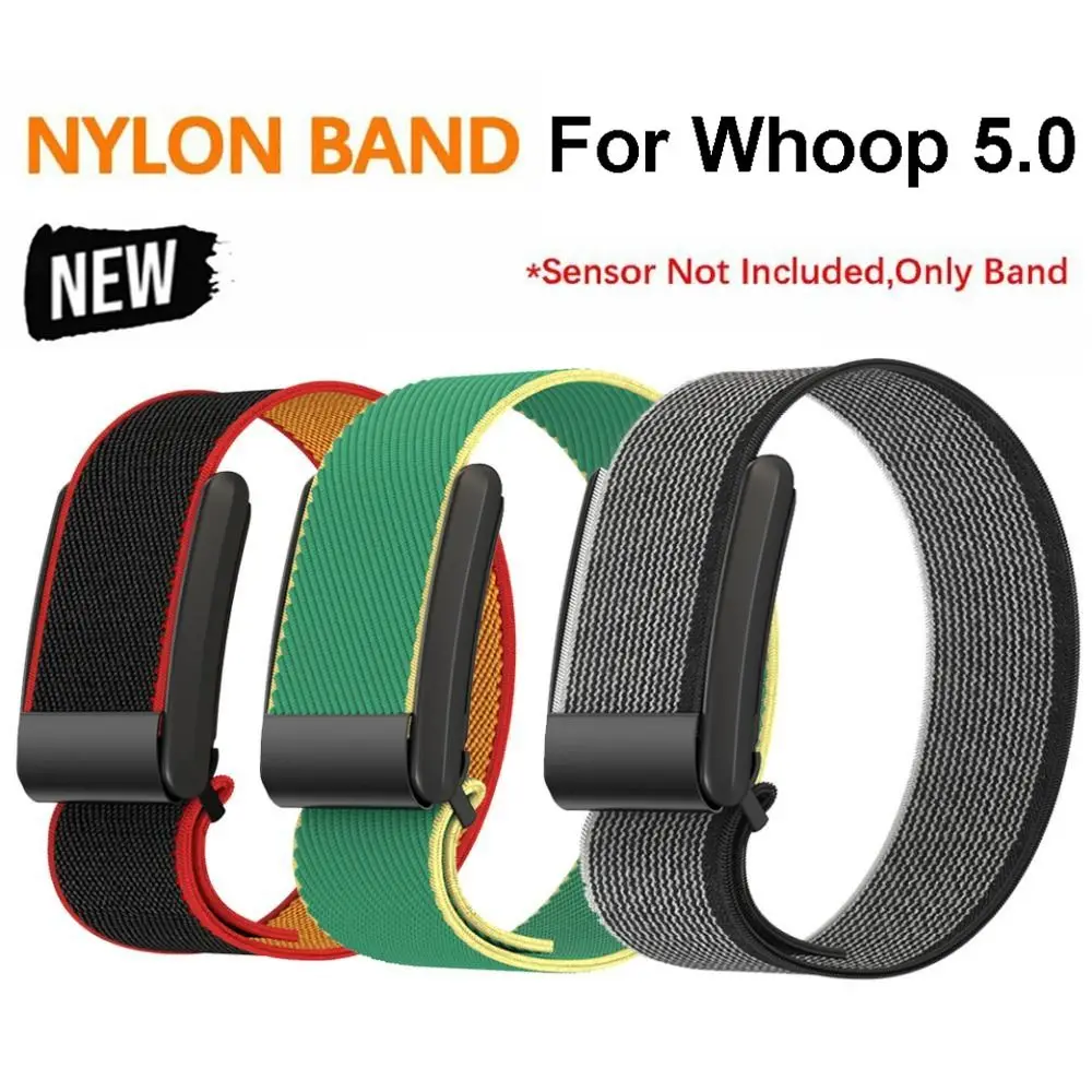 High Quality Nylon Fitness Band Adjustable Elastic Fitness Tracking Band Multicolour Breathable Replacement Strap for Whoop 5.0 
High Quality Nylon Fitness Band Adjustable Elastic Fitness Tracking Band Multicolour Breathable Replacement Strap for Whoop 5.0