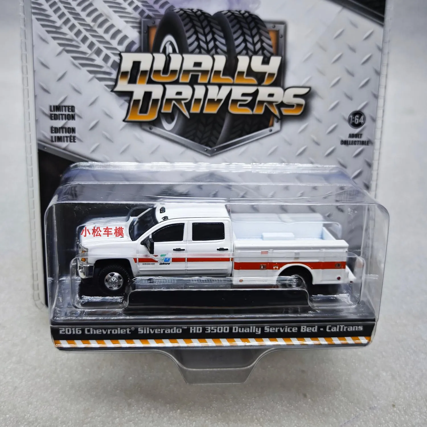 1:64 2016 Silverado 3500 HD CalTrans California Department of Transportation
1:64 2016 Silverado 3500 HD CalTrans California Department of Transportation