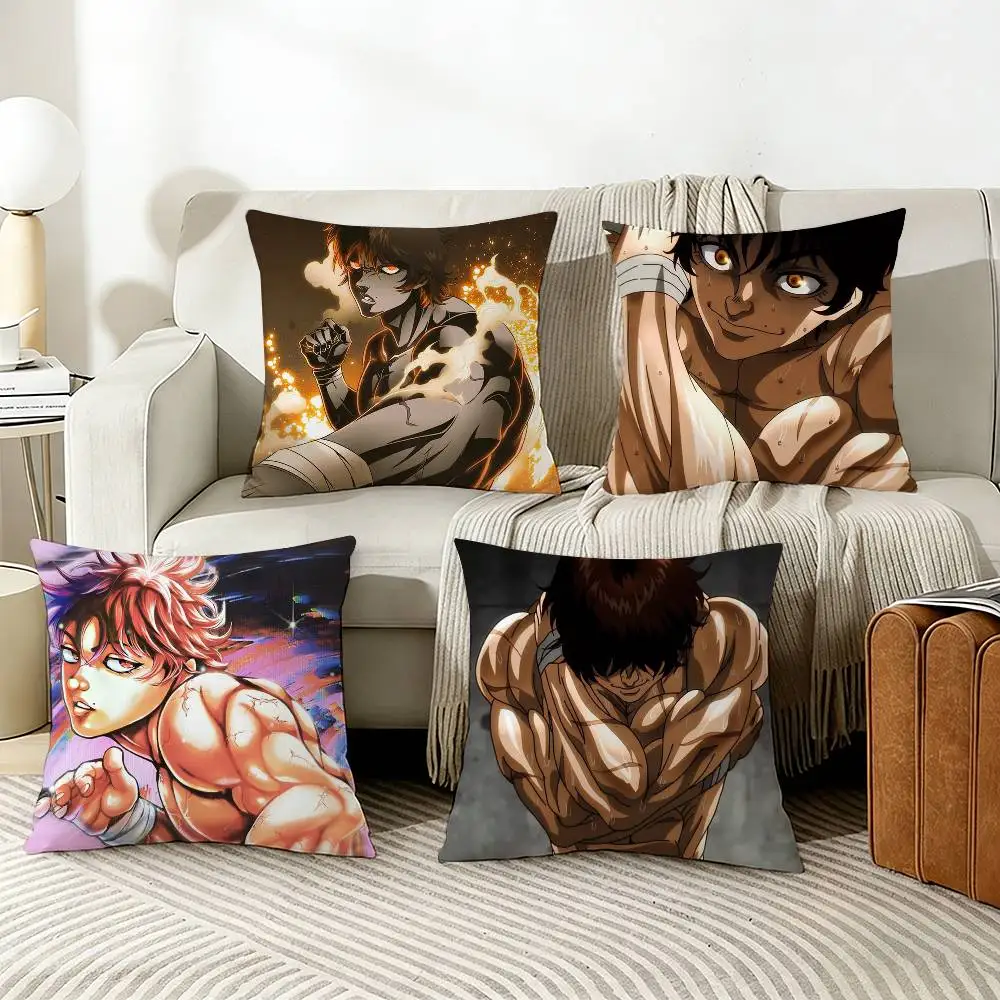 Anime B-Baki Pillow Case Living Room Sofa Cushion Cover Suitable For Home Bedroom Room Decoration
Anime B-Baki Pillow Case Living Room Sofa Cushion Cover Suitable For Home Bedroom Room Decoration