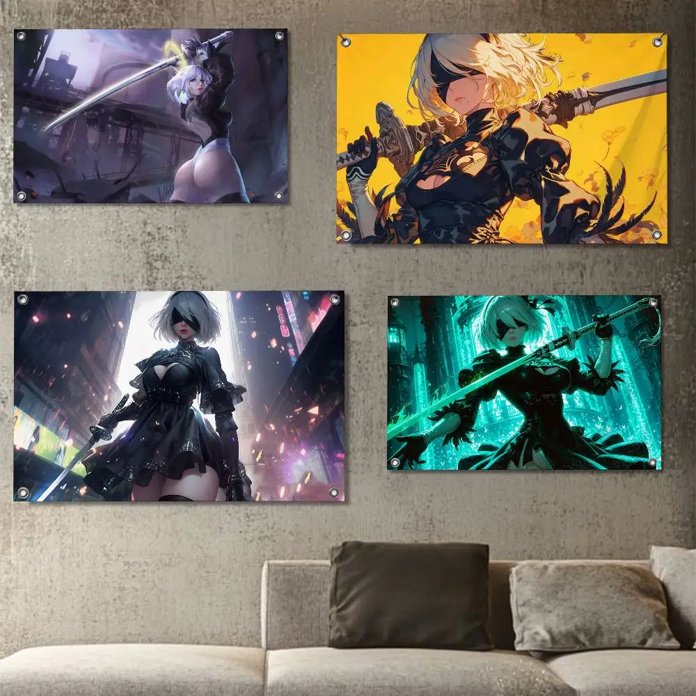 sultry NieR Automata cos High-Quality Flag Tapestry Printed Wall Decor Indoor Outdoor Use for Party Home Bar
sultry NieR Automata cos High-Quality Flag Tapestry Printed Wall Decor Indoor Outdoor Use for Party Home Bar