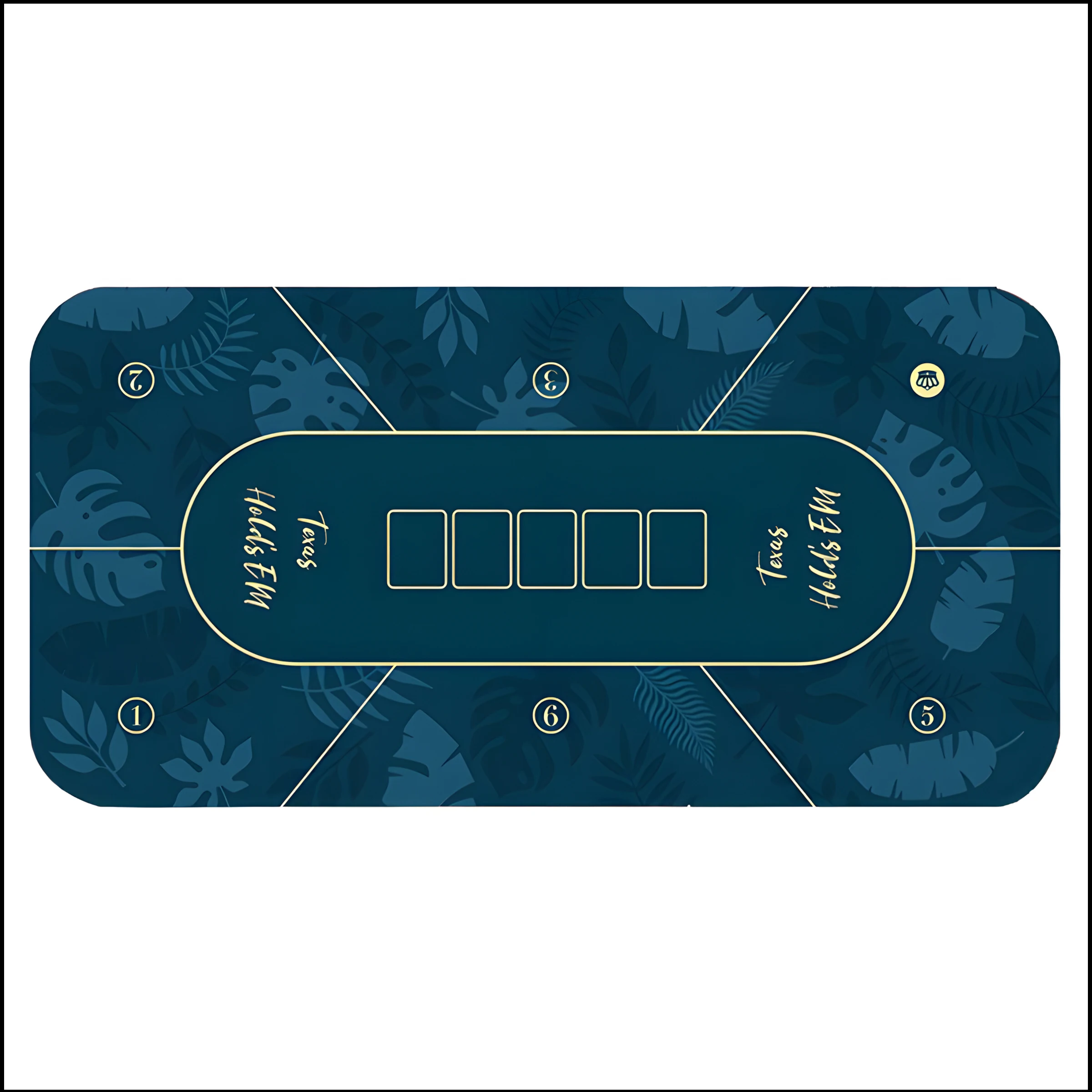 120x60cm Texas Hold 'em Poker board game rubber table mat multiplayer poker mat entertainment accessory
120x60cm Texas Hold 'em Poker board game rubber table mat multiplayer poker mat entertainment accessory