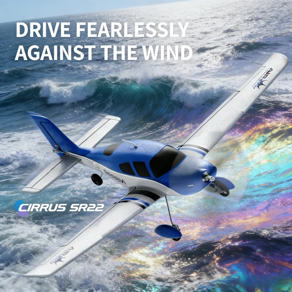 QIDI-580 4CH Remote Control SR22 Simulation Aircraft Toy Wireless Advanced Model fun Children's Gift 1504 Brushless Motor RC
QIDI-580 4CH Remote Control SR22 Simulation Aircraft Toy Wireless Advanced Model fun Children's Gift 1504 Brushless Motor RC