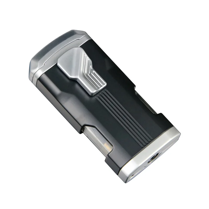 Wholesale High Quality Three Blue Fire Jet Torch Lighter With Cigar Cutter Windproof High Power Gas Lighter For Cigar
Wholesale High Quality Three Blue Fire Jet Torch Lighter With Cigar Cutter Windproof High Power Gas Lighter For Cigar