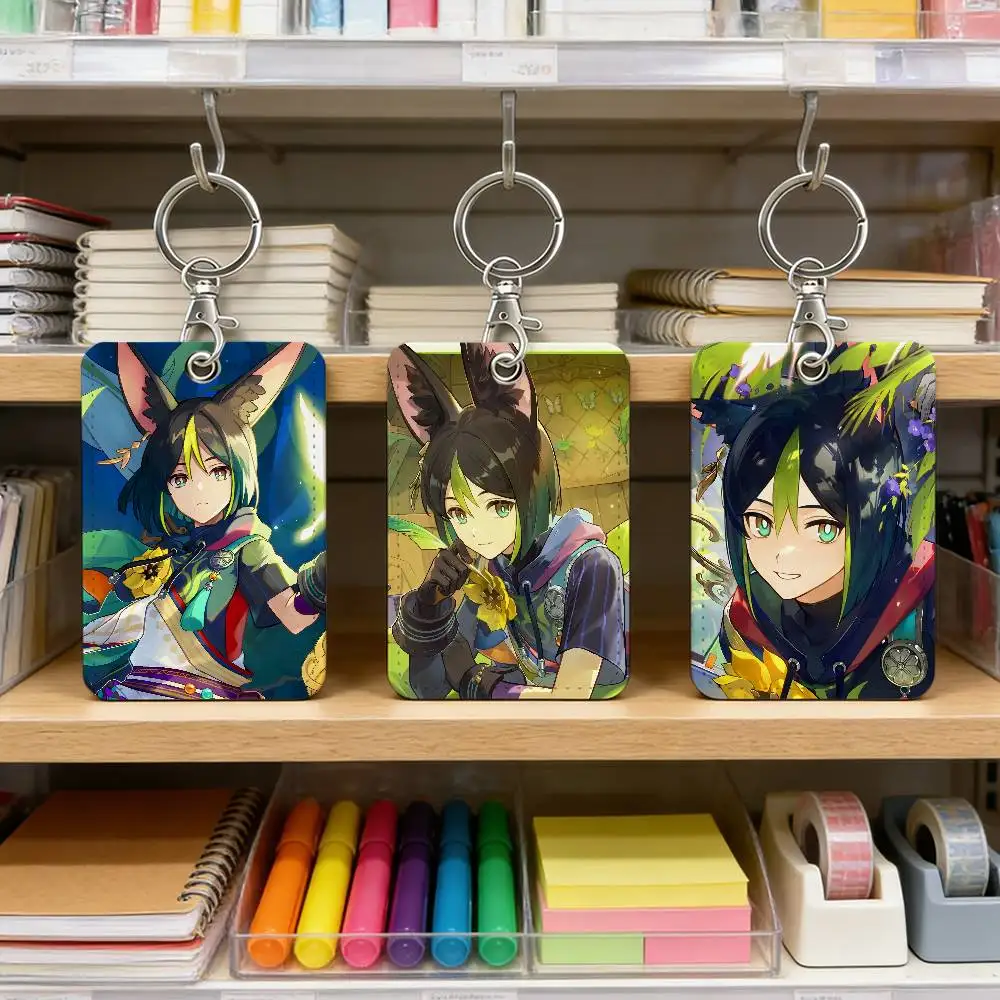 Держатель для карт Tighnari Genshin Impact, брелок, фотообложки, чехол для студенческой/транспортной карты, защита для фотографий
Держатель для карт Tighnari Genshin Impact, брелок, фотообложки, чехол для студенческой/транспортной карты, защита для фотографий