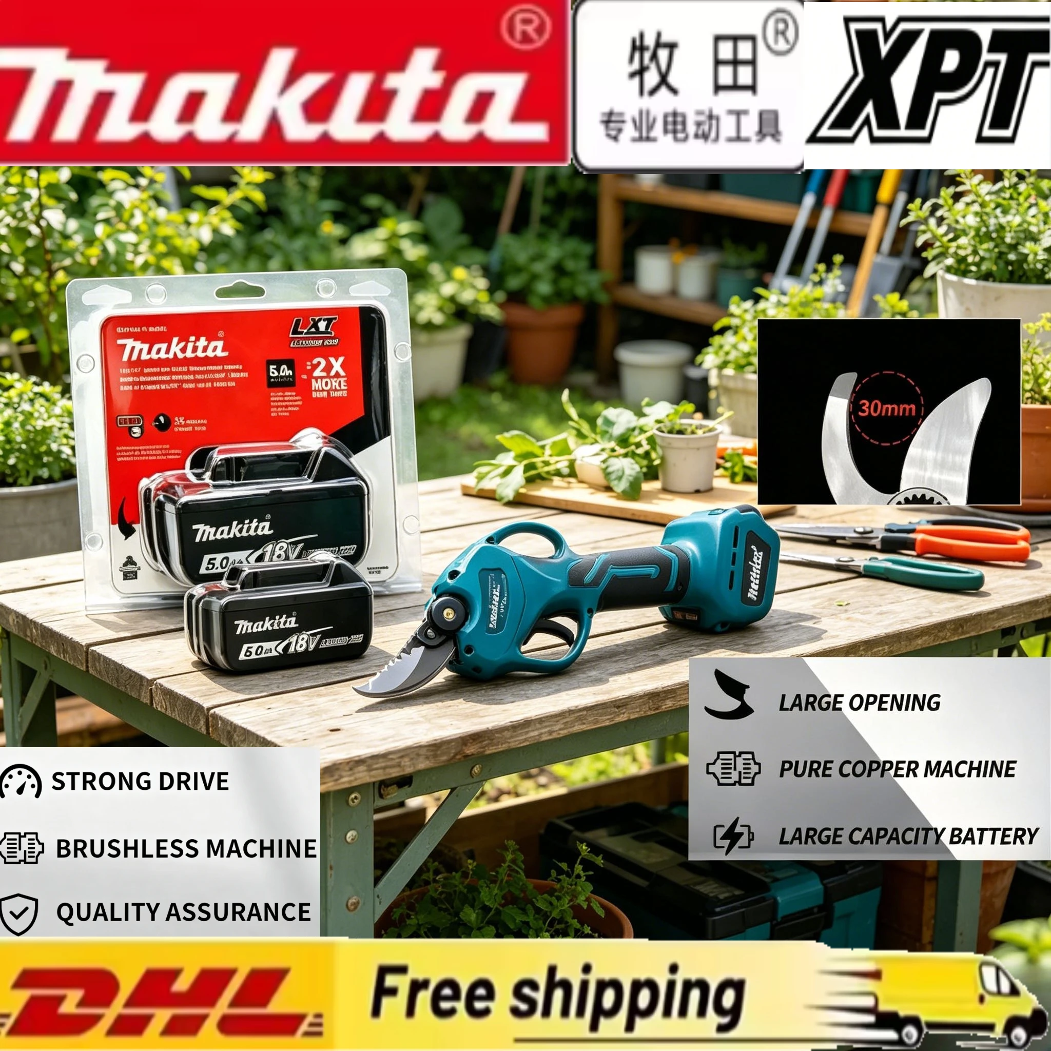 100% Standard Original Makita BL1860 18V Battery & Power Tools combo kit , universal LXT kit for renovation & landscaping.
100% Standard Original Makita BL1860 18V Battery & Power Tools combo kit , universal LXT kit for renovation & landscaping.