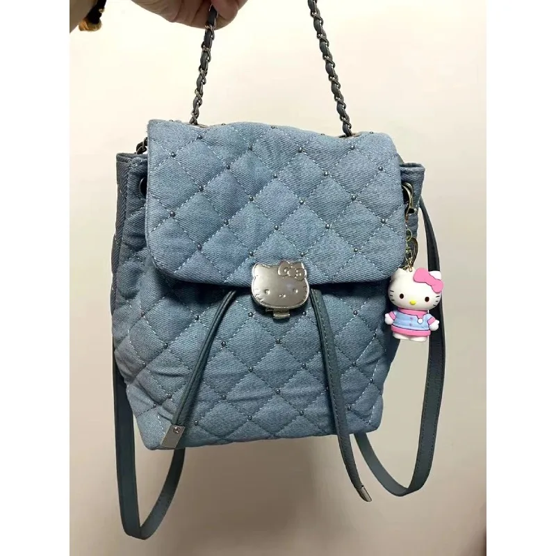 Bag Hello Kitty Anime Peripheral Retro Style Canvas High-capacity Backpack Fashion Personality Cartoon Magnetic Buckle
Bag Hello Kitty Anime Peripheral Retro Style Canvas High-capacity Backpack Fashion Personality Cartoon Magnetic Buckle