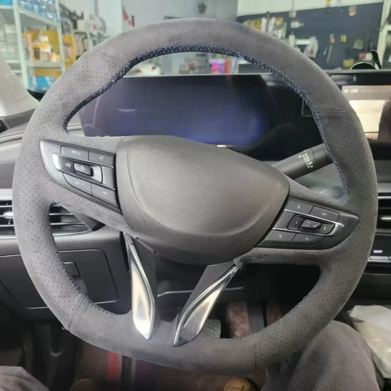Car Steering Wheel Cover Anti-slip Comfy Suede For Buick Veron Pro 2020 2021 2202 2023 Steering-Wheel Cover Wrap Auto Interior
Car Steering Wheel Cover Anti-slip Comfy Suede For Buick Veron Pro 2020 2021 2202 2023 Steering-Wheel Cover Wrap Auto Interior