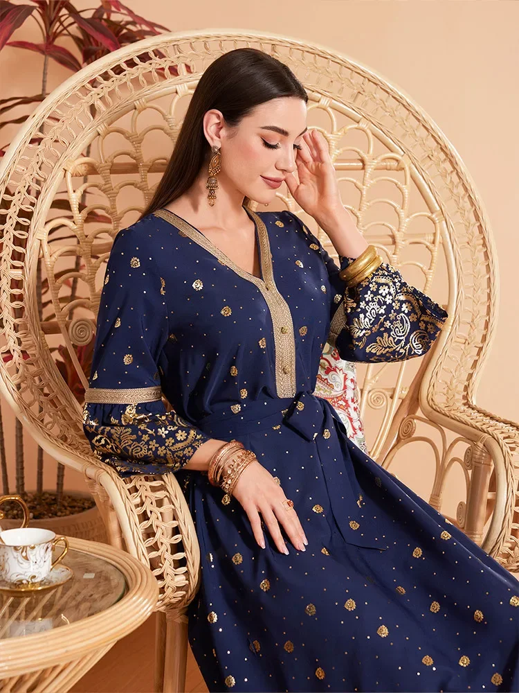 Eid Ramadan Abayas for Women Bronzing Maxi Dress Muslim Kaftan Dubai Turkey Abaya Djellaba Islamic Jalabiya Marocain Robe Gown
Eid Ramadan Abayas for Women Bronzing Maxi Dress Muslim Kaftan Dubai Turkey Abaya Djellaba Islamic Jalabiya Marocain Robe Gown
