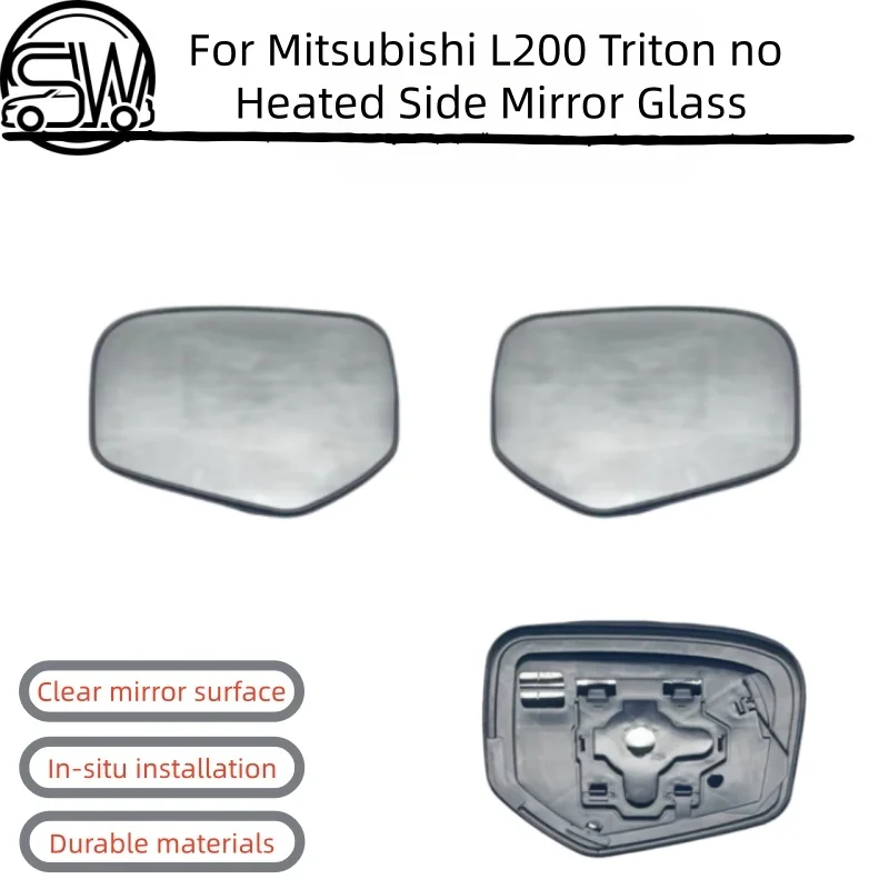 For Mitsubishi L200 Triton 2005-2015 Pickup,No Heated Convex Side Mirror Glass, Left & Right
For Mitsubishi L200 Triton 2005-2015 Pickup,No Heated Convex Side Mirror Glass, Left & Right