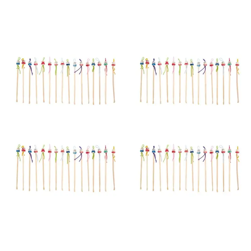 NEW-64 Pcs Assorted Color China Top Wood Earwax Scoop Earpick
NEW-64 Pcs Assorted Color China Top Wood Earwax Scoop Earpick
