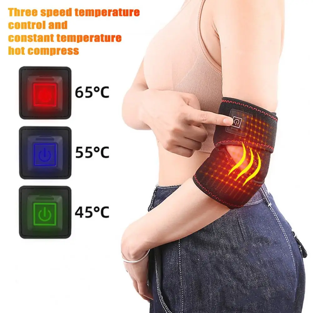 Rechargeable Elbow Heating Wrap Cordless Electric Elbow Heating Pad for Tendonitis Relief 3 Heat Arm Wrap for Arthritis for Men
Rechargeable Elbow Heating Wrap Cordless Electric Elbow Heating Pad for Tendonitis Relief 3 Heat Arm Wrap for Arthritis for Men