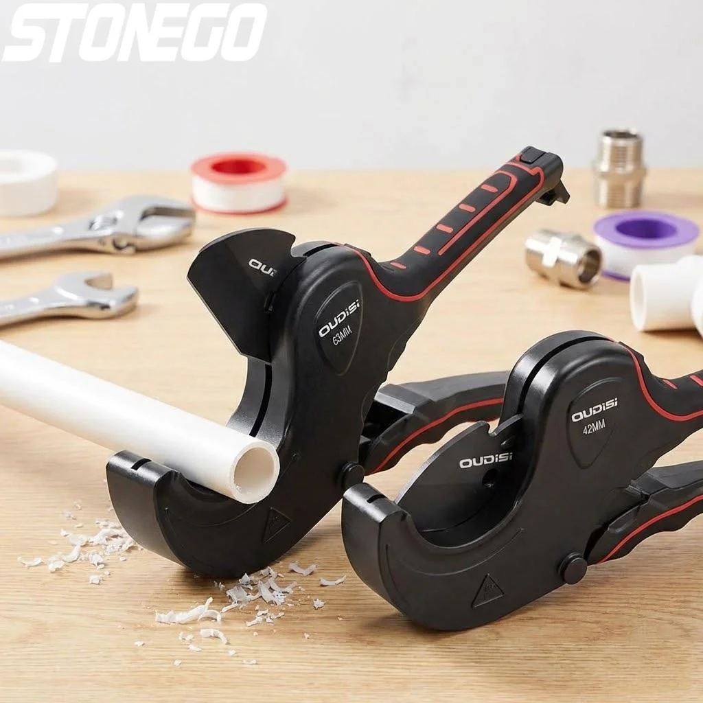 PVC Pipe Cutter Ratchet Tool with SK5 Steel Blade for PPR PEX Plastic Hose Plumbing Pipe Cutting Handheld DIY Home Improvement
PVC Pipe Cutter Ratchet Tool with SK5 Steel Blade for PPR PEX Plastic Hose Plumbing Pipe Cutting Handheld DIY Home Improvement