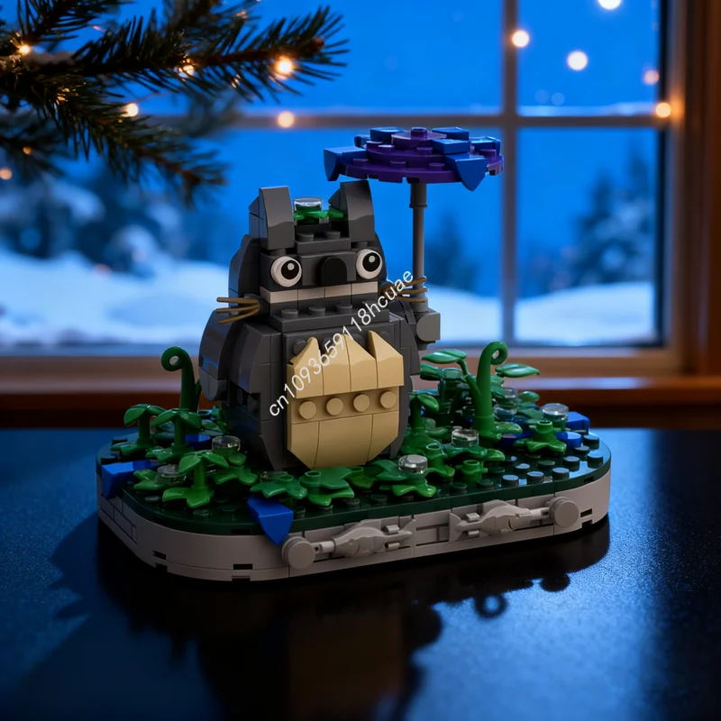 261pcs MOC Totoro Creatored Model Building blocks Construction Assemble DIY Christmas gifts creative idea Education toys Kids
261pcs MOC Totoro Creatored Model Building blocks Construction Assemble DIY Christmas gifts creative idea Education toys Kids