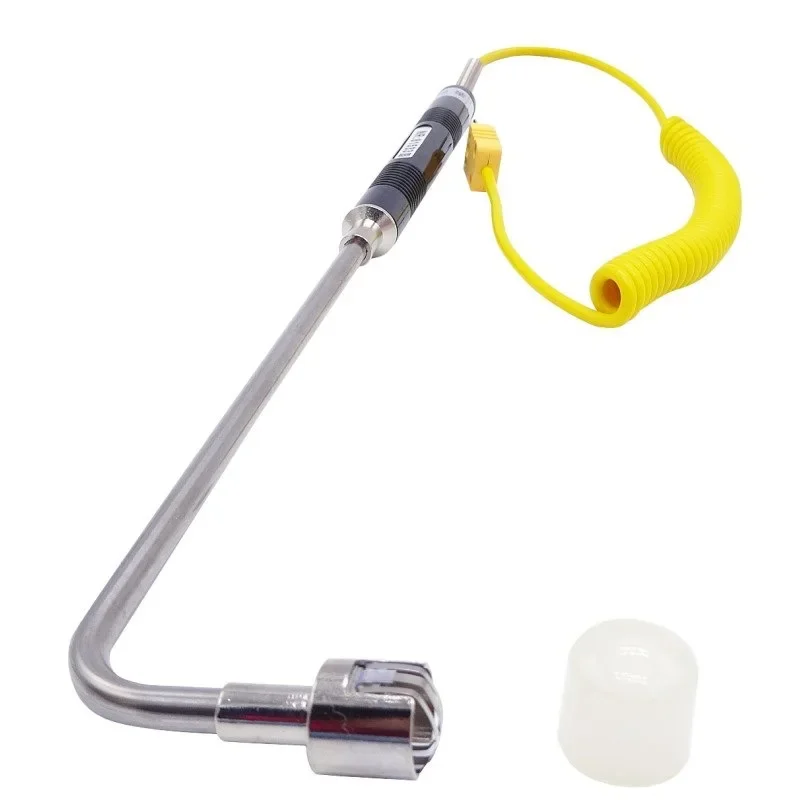 Elbow K type thermocouple solid surface probe L right angle mold temperature meter temperature measuring head NR81533B
Elbow K type thermocouple solid surface probe L right angle mold temperature meter temperature measuring head NR81533B