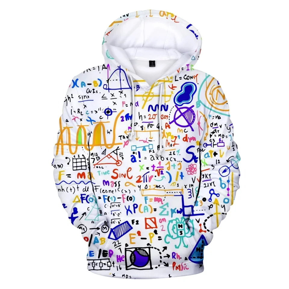 Science Formula 3d Hoodies Sweatshirts Cosplay Costume Long Sleeve Hooded Pullover
Science Formula 3d Hoodies Sweatshirts Cosplay Costume Long Sleeve Hooded Pullover