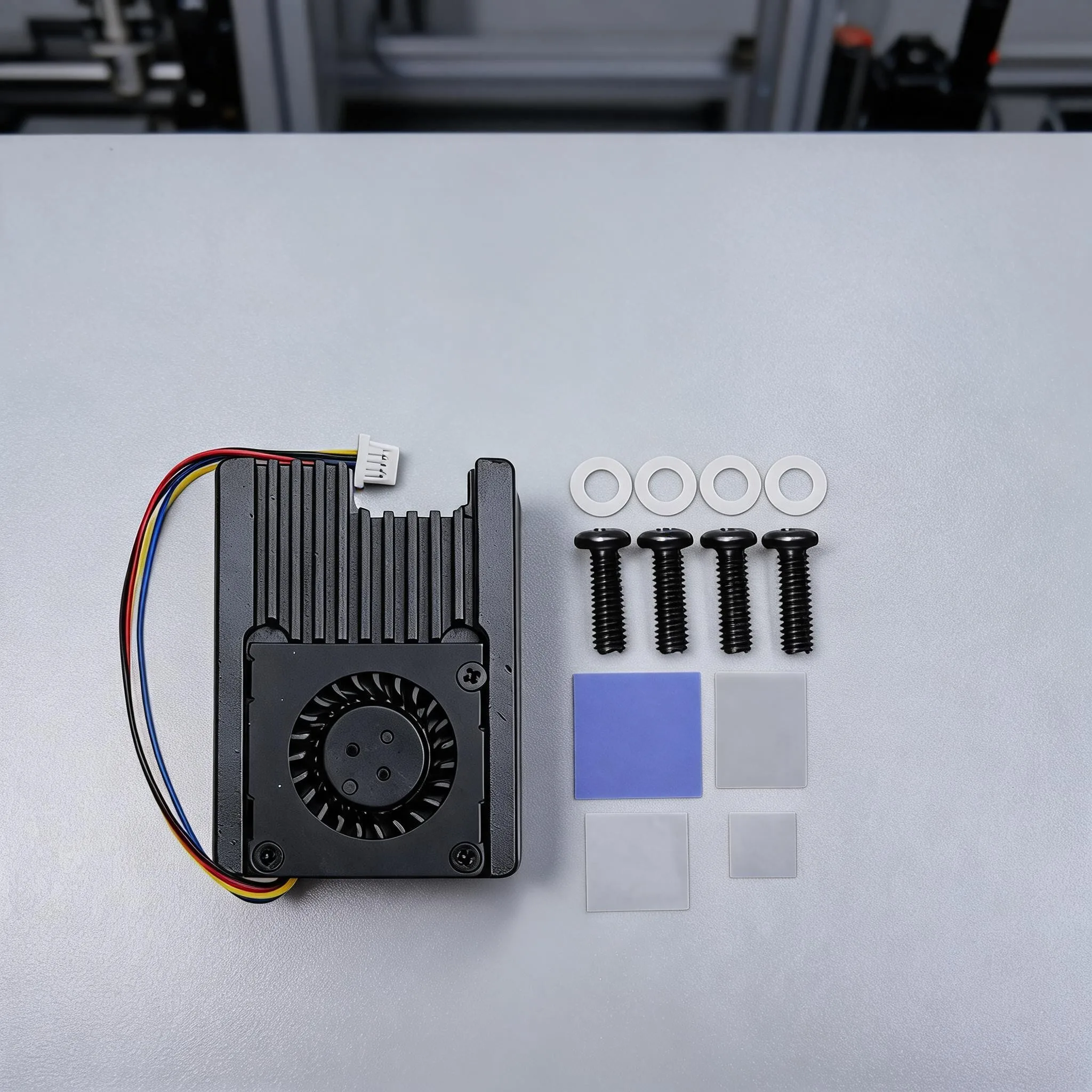 FOR RASPBERRY PI CM5 Cooling Fan With FOR PWM Velocity Control Low Noise Fits Seamlessly With Compute Module 5 IO Boards
FOR RASPBERRY PI CM5 Cooling Fan With FOR PWM Velocity Control Low Noise Fits Seamlessly With Compute Module 5 IO Boards