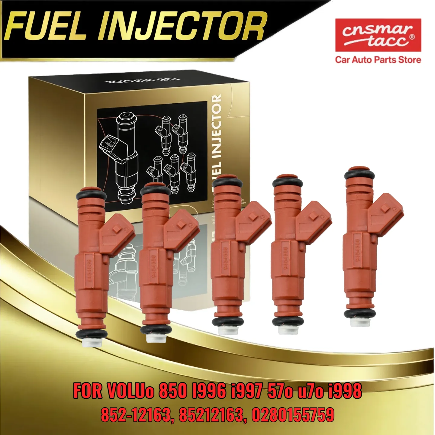 5pcs Fuel Injector for Volvo 850 S70 for Volvo V70 1996 1997 1998 0280155759 85212163
5pcs Fuel Injector for Volvo 850 S70 for Volvo V70 1996 1997 1998 0280155759 85212163