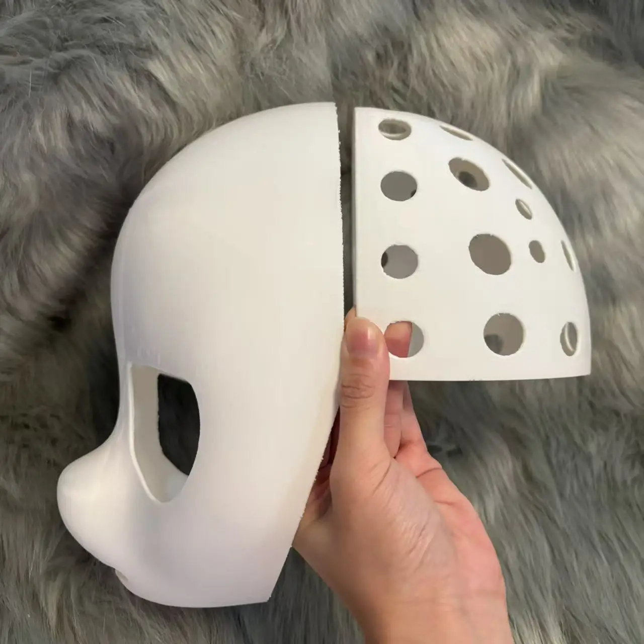 Kigurumi Base Mask Animal Skull Hair Kig Universal Short Snout Cute Canine Kemono Skull Cosplay Accessories
Kigurumi Base Mask Animal Skull Hair Kig Universal Short Snout Cute Canine Kemono Skull Cosplay Accessories