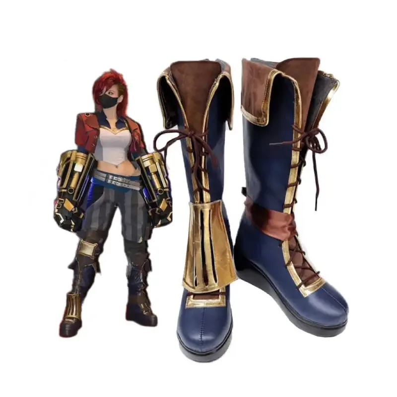 2025 11 LoL Vi, обувь для косплея, наряды на Хэллоуин, карнавальный костюм для женщин и мужчин, ботинки Arcane VI, ролевые игры 
2025 11 LoL Vi, обувь для косплея, наряды на Хэллоуин, карнавальный костюм для женщин и мужчин, ботинки Arcane VI, ролевые игры
