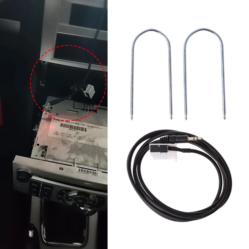 1set Car 12Pin AUX Cable with Radio Removal Tools 3.5mm Jack Plug Audio Cable for Peugeot 307 308 408 407 507 C2 C5 Citroen RD4
1set Car 12Pin AUX Cable with Radio Removal Tools 3.5mm Jack Plug Audio Cable for Peugeot 307 308 408 407 507 C2 C5 Citroen RD4