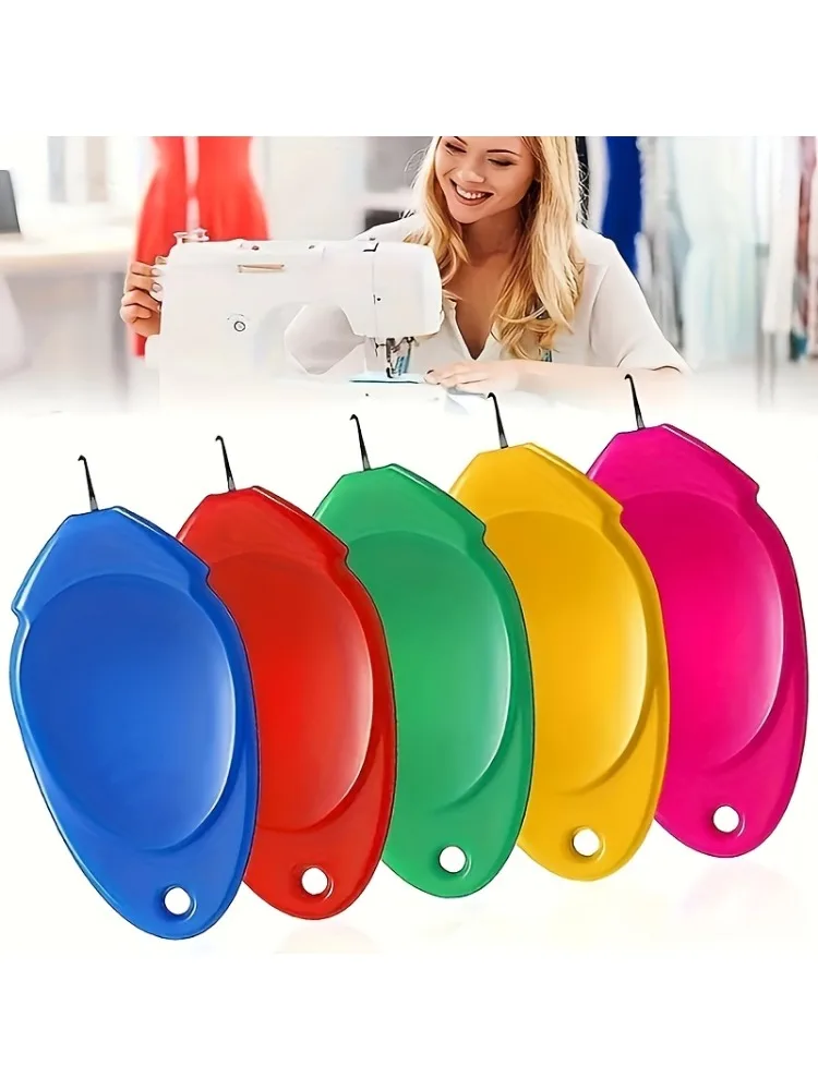 4 Pcs Random Color Compact Needle Threaders, Plastic Quick Threading Tools for Small Eye Needles, Fit for Sewing Machine & Embroidery, DIY Craft Supplies & Holiday Gifts
4 Pcs Random Color Compact Needle Threaders, Plastic Quick Threading Tools for Small Eye Needles, Fit for Sewing Machine & Embroidery, DIY Craft Supplies & Holiday Gifts