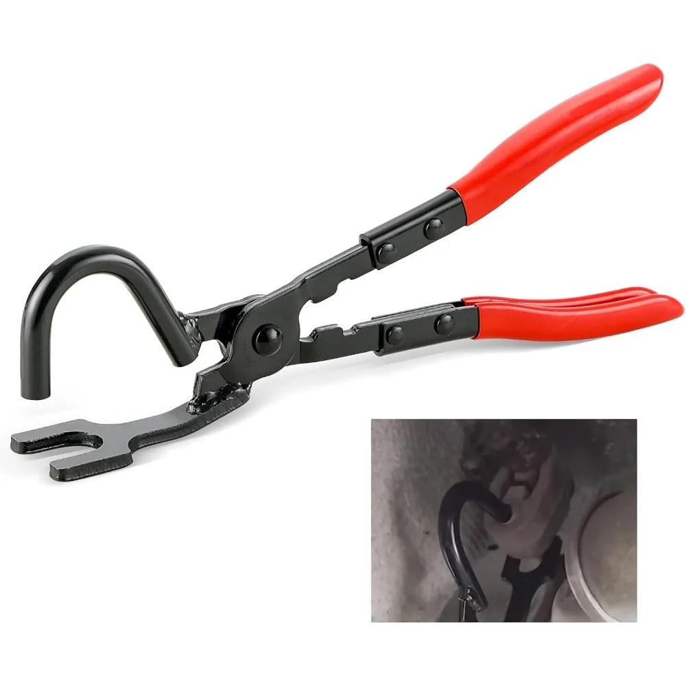 Pro Exhaust Hanger Removal Pliers Kit - Heat-Resistant Rubber Gasket Puller for Car/Truck/Motorcycle
Pro Exhaust Hanger Removal Pliers Kit - Heat-Resistant Rubber Gasket Puller for Car/Truck/Motorcycle
