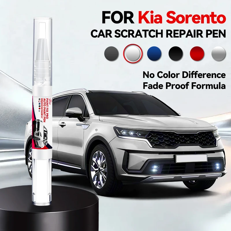 Для Kia Sorento 2009-2025 XM UM MQ4: Карандаш для подкраски, средство для удаления царапин, аксессуары для авто DIY, черный, белый, серебристый, серый, красный
Для Kia Sorento 2009-2025 XM UM MQ4: Карандаш для подкраски, средство для удаления царапин, аксессуары для авто DIY, черный, белый, серебристый, серый, красный