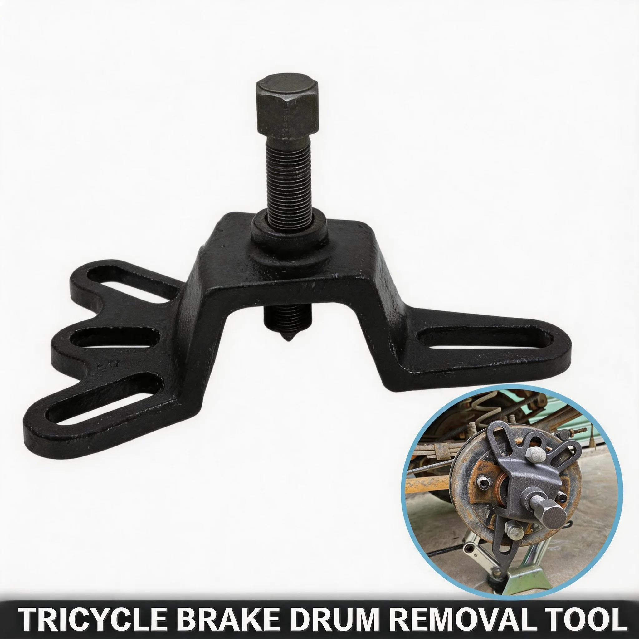 Universal Brake Drum Puller Tool 4 Hole Wheel Hub Puller Hand Held Repair Tool for Tricycle Motorbike for Motorcycle Accessories
Universal Brake Drum Puller Tool 4 Hole Wheel Hub Puller Hand Held Repair Tool for Tricycle Motorbike for Motorcycle Accessories