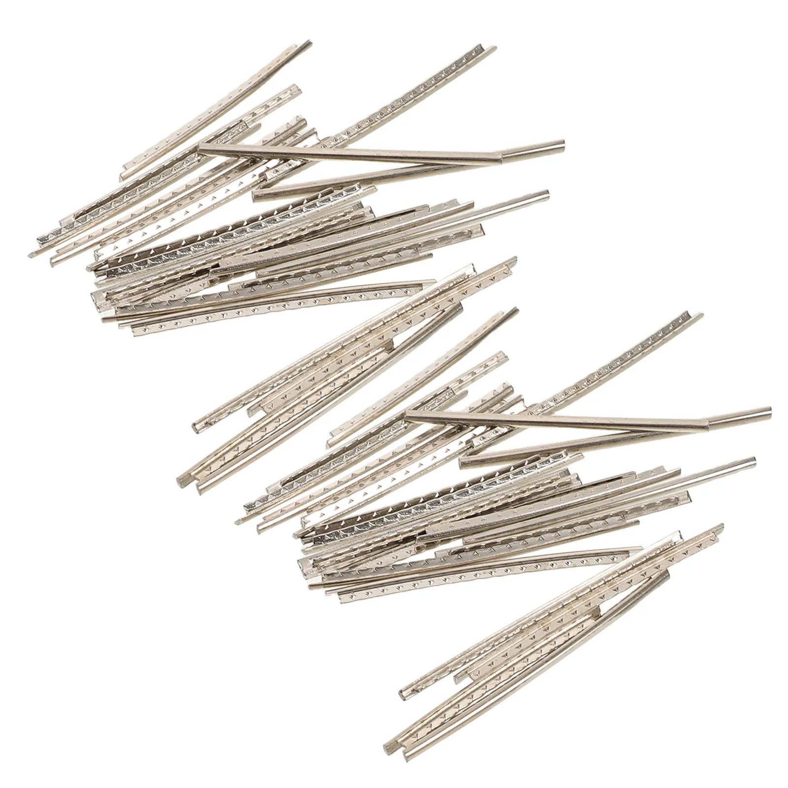 48Pcs Electric Guitar Fingerboard Fret Wire Set 2.4mm Thickness Metal Guitar Fret Replacement Wire Kit for Repair Parts
48Pcs Electric Guitar Fingerboard Fret Wire Set 2.4mm Thickness Metal Guitar Fret Replacement Wire Kit for Repair Parts