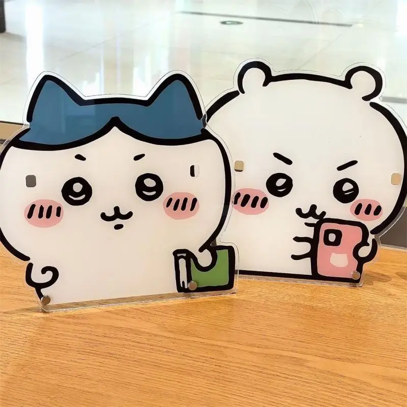 Chiikawa Kawaii Anime Eyewear Frame Standing Plates Cute Hachiware Hachiware Cartoon Good-Looking Desktop Ornament Girls Toys
Chiikawa Kawaii Anime Eyewear Frame Standing Plates Cute Hachiware Hachiware Cartoon Good-Looking Desktop Ornament Girls Toys