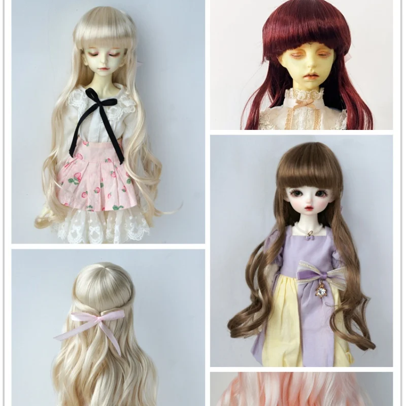 JD714 Pretty Curly BJD Synthetic Mohiar Wig Suit For 1/8 1/6 1/4 1/3 Qbaby Blythe Soft Doll Hair Wholesale Cheap Accessories
JD714 Pretty Curly BJD Synthetic Mohiar Wig Suit For 1/8 1/6 1/4 1/3 Qbaby Blythe Soft Doll Hair Wholesale Cheap Accessories