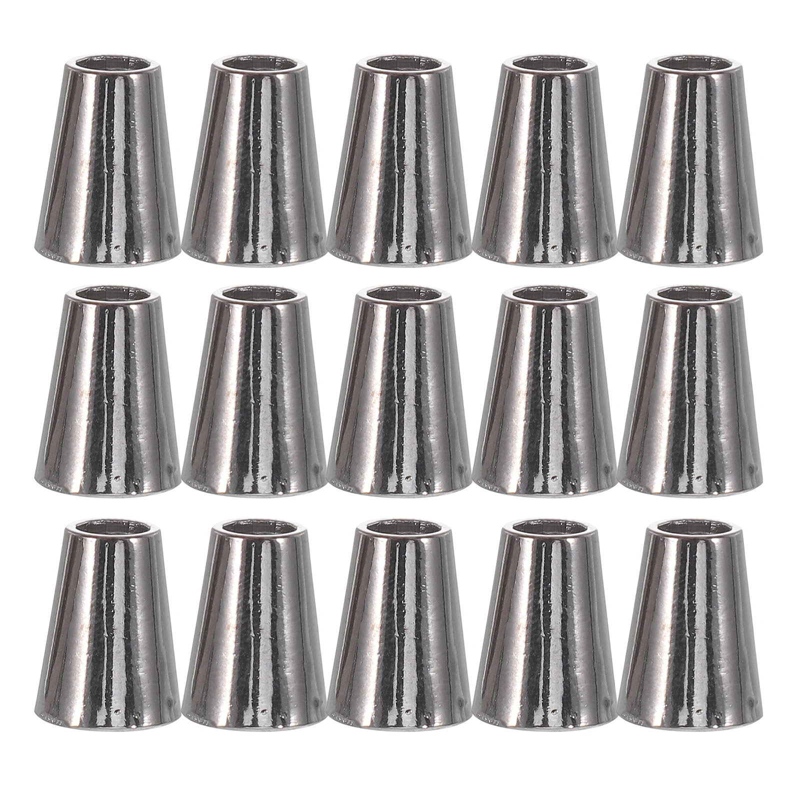 50pcs Flared Cotton Rope Buckle Zinc Alloy Metal Ends Cord Caps for Clothes Bags Precision Design Lightweight Black
50pcs Flared Cotton Rope Buckle Zinc Alloy Metal Ends Cord Caps for Clothes Bags Precision Design Lightweight Black