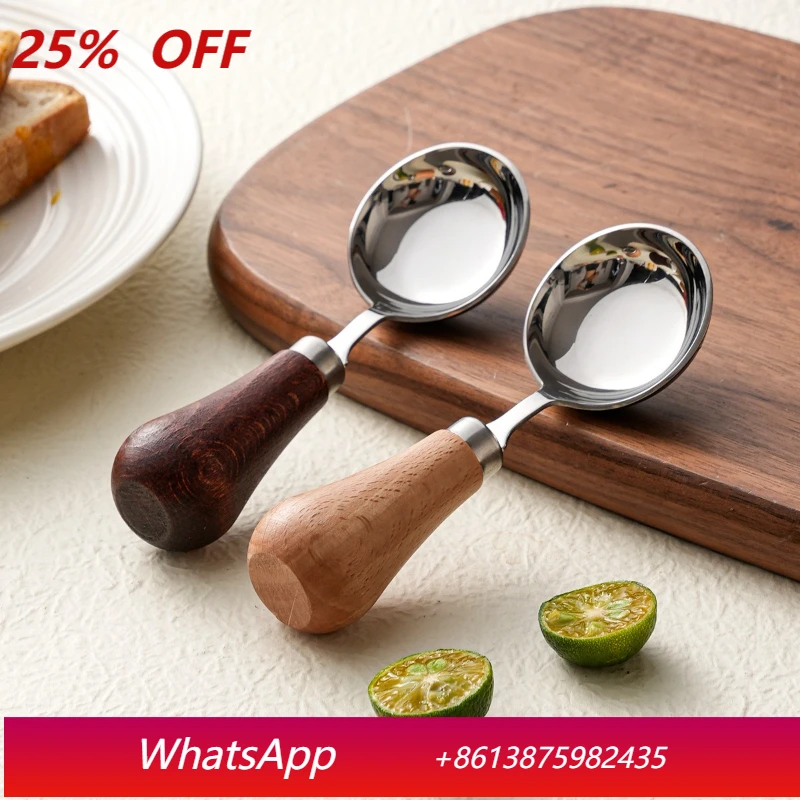 LTT stainless steel round bottom spoon small spoon Japanese portable spoon
LTT stainless steel round bottom spoon small spoon Japanese portable spoon