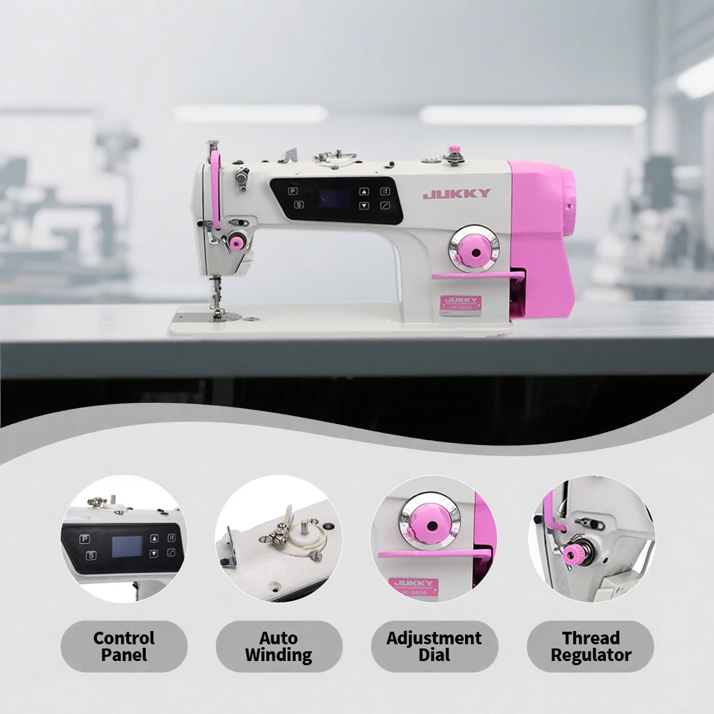 9806 Heavy Duty Direct Drive Lockstitch Sewing Machine Factory Design Good Price Used For Fabrics Maquina De Costura
9806 Heavy Duty Direct Drive Lockstitch Sewing Machine Factory Design Good Price Used For Fabrics Maquina De Costura
