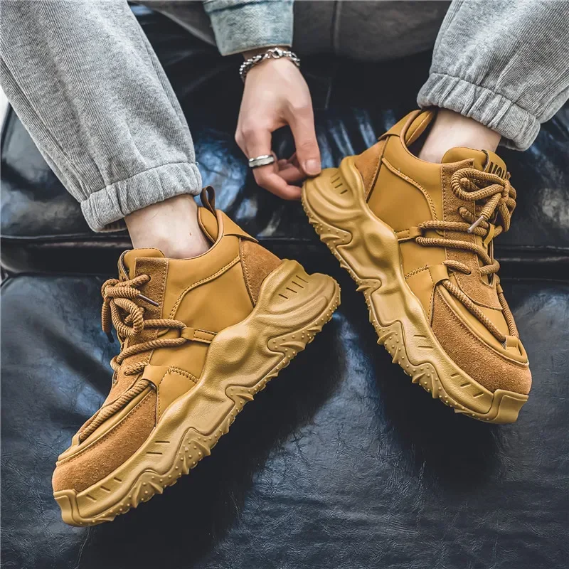 2024Street Style Walking Sneakers Men Casual Sport Running White Shoes Fashion Men's Vulcanized Sneakers New Green Chunky Shoes
2024Street Style Walking Sneakers Men Casual Sport Running White Shoes Fashion Men's Vulcanized Sneakers New Green Chunky Shoes