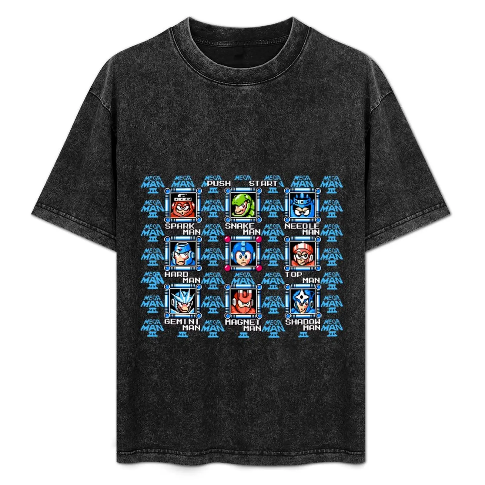 Megaman 3 stage select T-Shirt Soft Durable Cotton T-Shirt
Megaman 3 stage select T-Shirt Soft Durable Cotton T-Shirt
