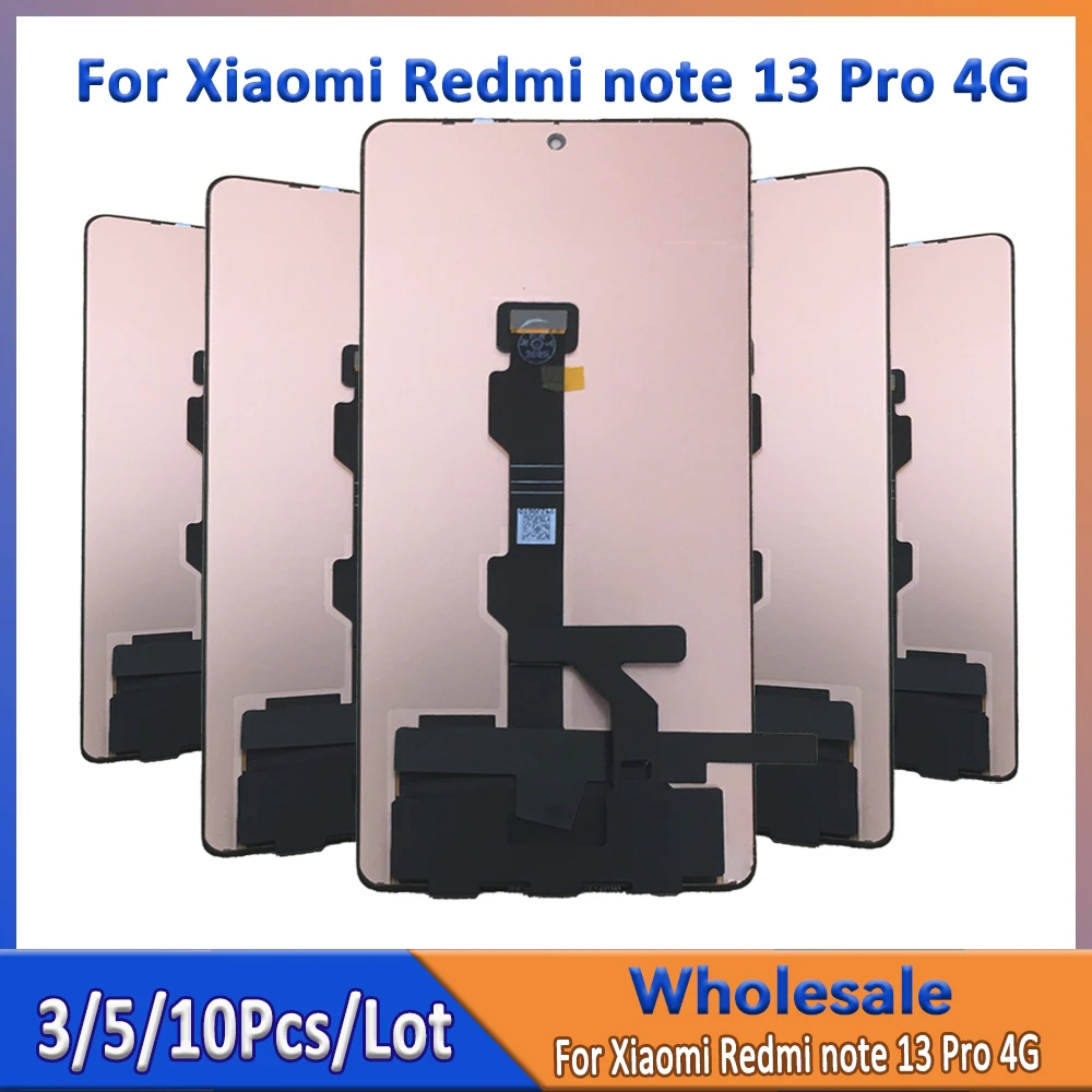 Оптовая продажа, 3/5/10 шт./лот для Xiaomi Redmi Note 13 pro 4G, ЖК-экран в сборе с сенсорным дигитайзером, ремонт мобильного телефона
Оптовая продажа, 3/5/10 шт./лот для Xiaomi Redmi Note 13 pro 4G, ЖК-экран в сборе с сенсорным дигитайзером, ремонт мобильного телефона