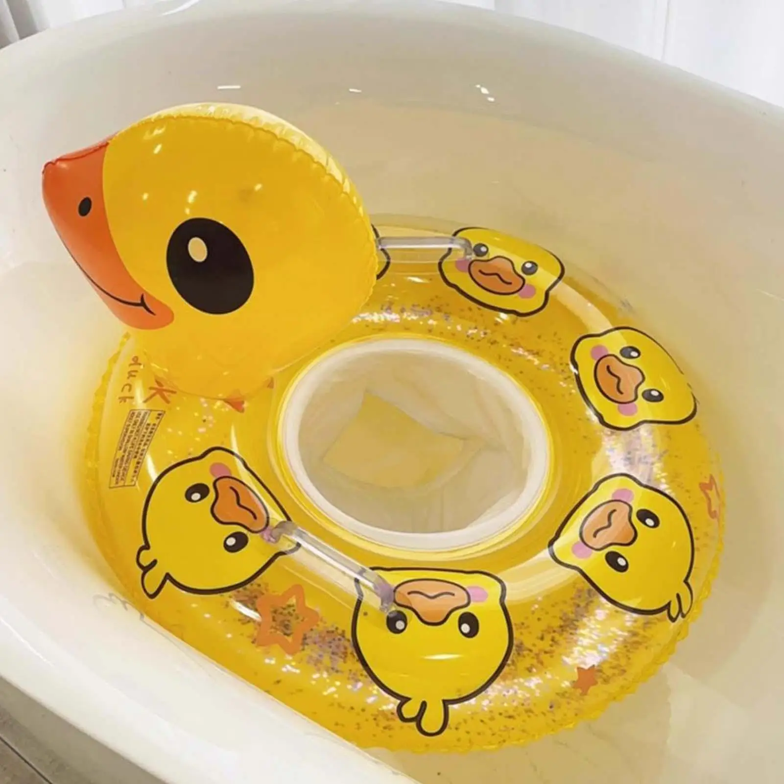 Swim Rings For Kids Inflatable Boys Water Float For Swimming Yellow Duck Shape Swim Rings With Handle Outdoor Toys For Summer
Swim Rings For Kids Inflatable Boys Water Float For Swimming Yellow Duck Shape Swim Rings With Handle Outdoor Toys For Summer