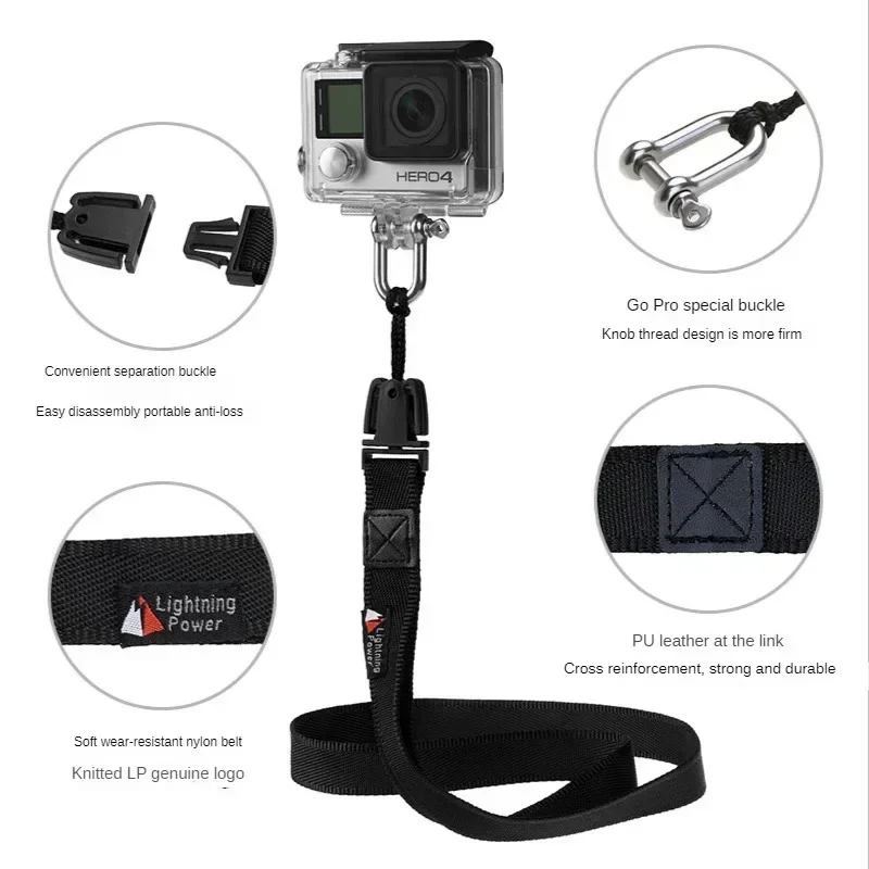 Sports Camera Lanyard With Buckle Long Detachable Hanging Mobile Phone Bags Neck Strap Adjustable Quick Release Fit For SARGO,YI
Sports Camera Lanyard With Buckle Long Detachable Hanging Mobile Phone Bags Neck Strap Adjustable Quick Release Fit For SARGO,YI