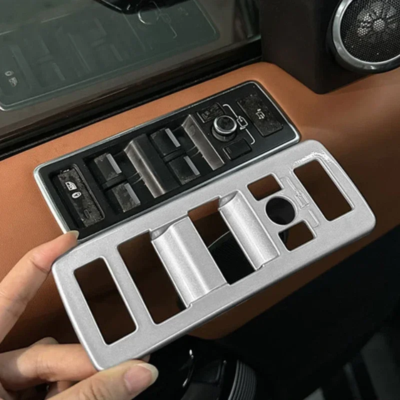 For Land Rover Range Rover Vogue 2013-2017 ABS Silver Car Window Lift Button Frame Cover Trim Sticker Car Accessories
For Land Rover Range Rover Vogue 2013-2017 ABS Silver Car Window Lift Button Frame Cover Trim Sticker Car Accessories