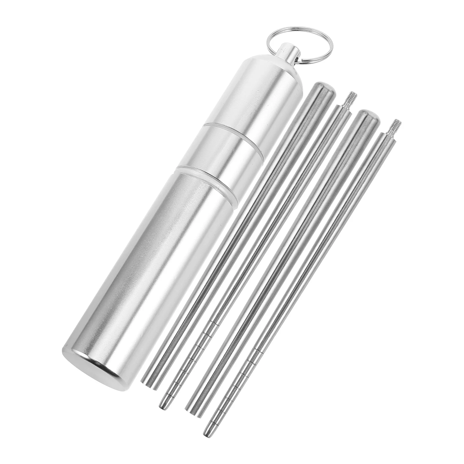 Folding Chopsticks Set 2 Pairs Reusable Portable Metal with Case for Travel Camping Silverware Cooking Steel Cutlery
Folding Chopsticks Set 2 Pairs Reusable Portable Metal with Case for Travel Camping Silverware Cooking Steel Cutlery
